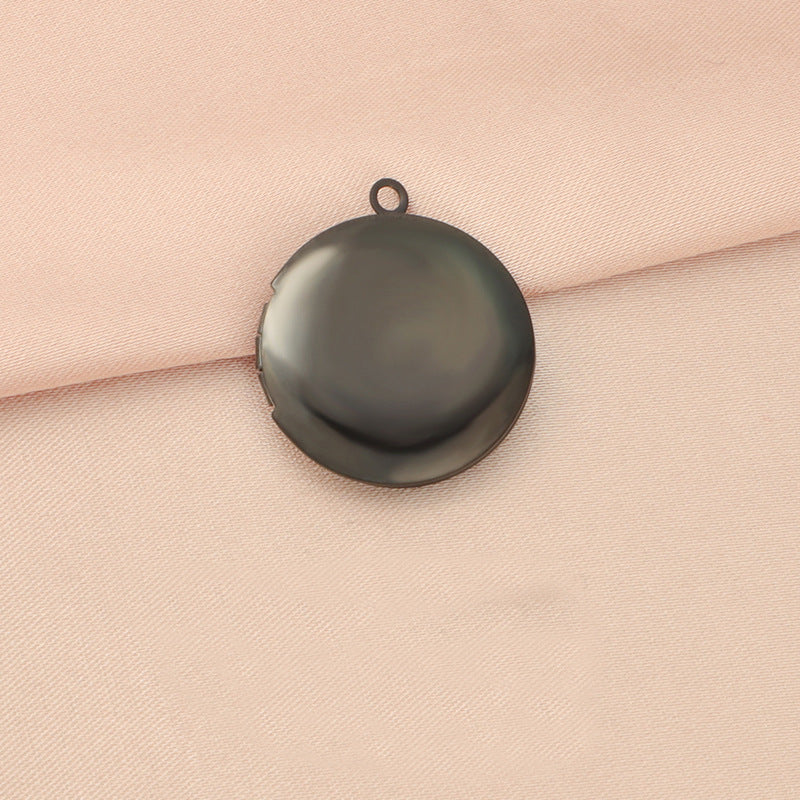 Custom Round Photo Locket Necklace | 316L Stainless Steel